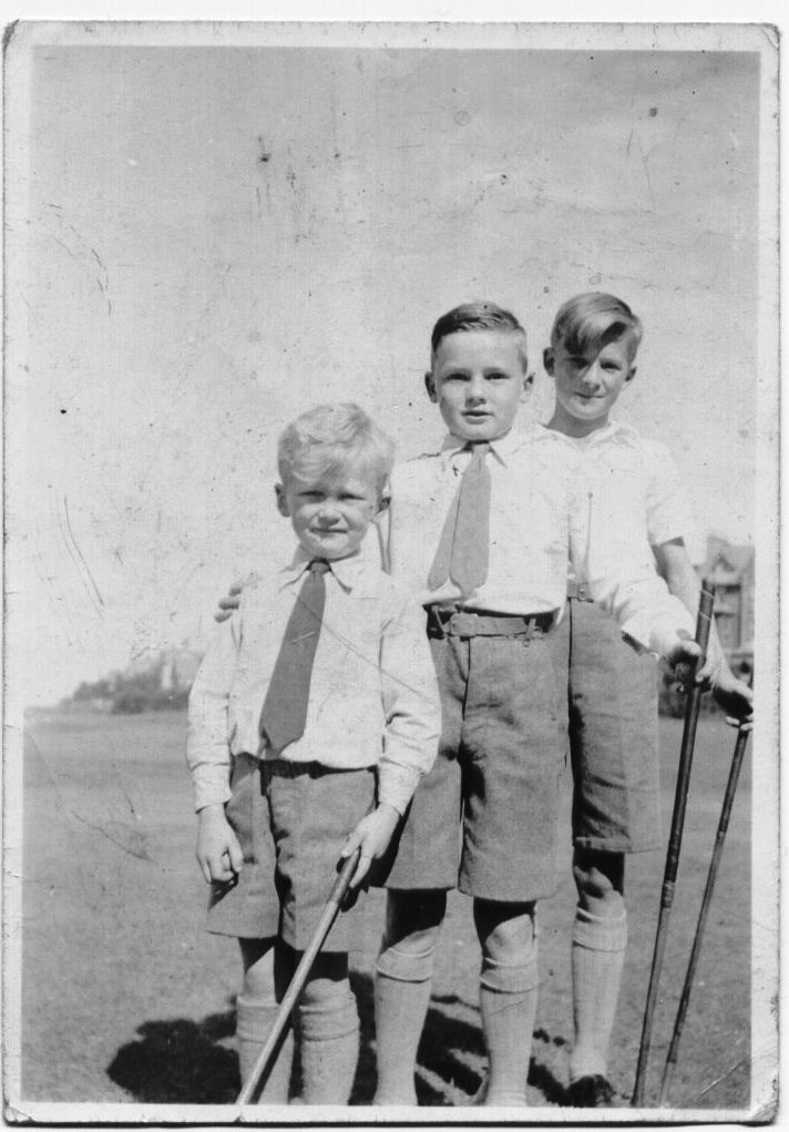 L-R Stuart, Bill, Ian Mills